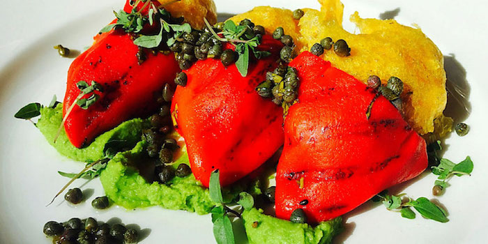 vegan stuffed piquillo peppers brighton