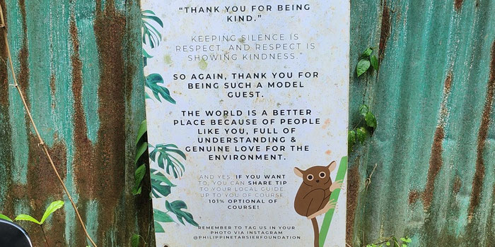 Tarsier sign
