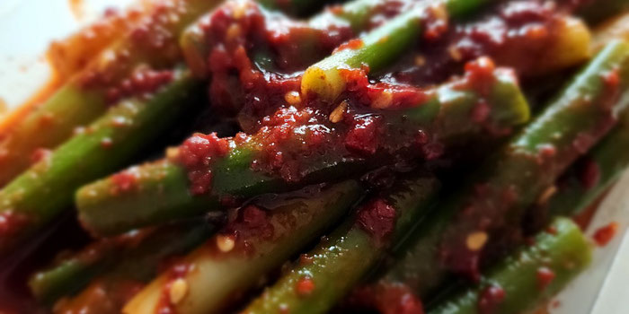garlic scapes