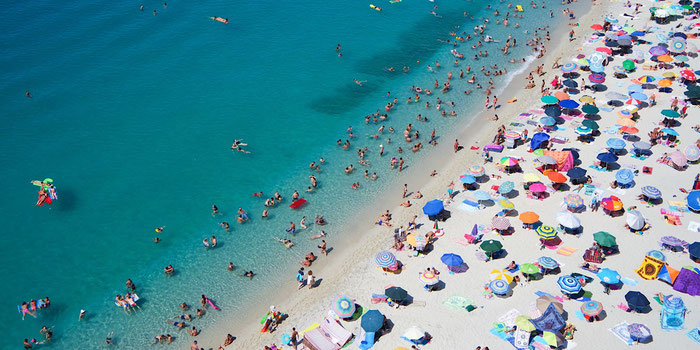 Italian beach 