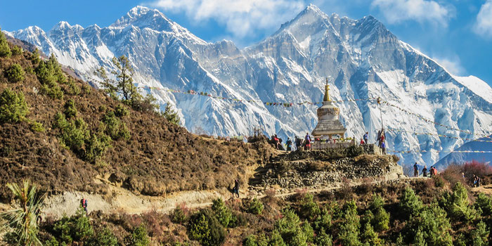 Everest base camp Nepal 