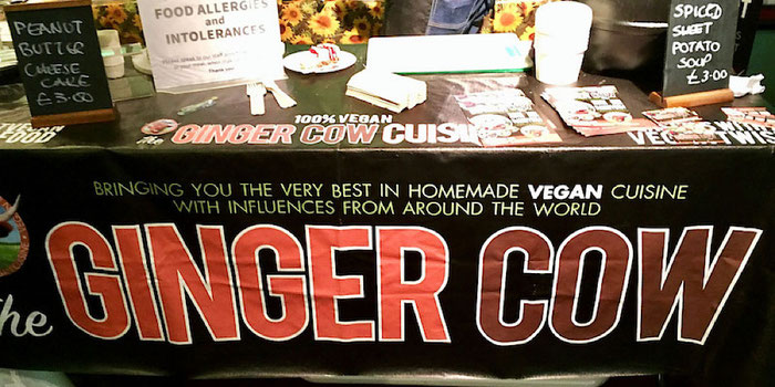 ginger cow vegan food leicester vegan festival