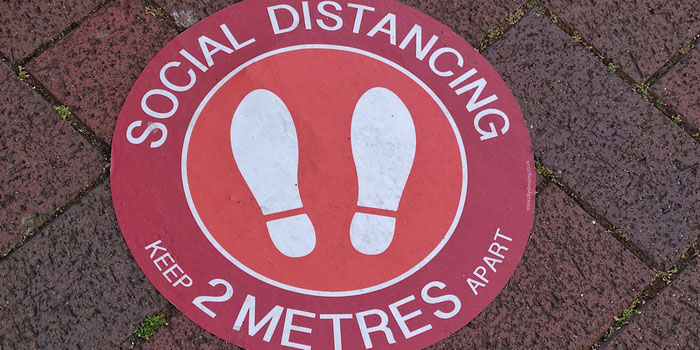 Social distancing corona