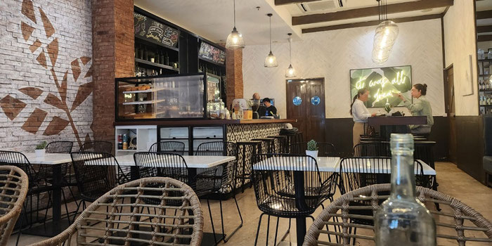 Green bar interior 