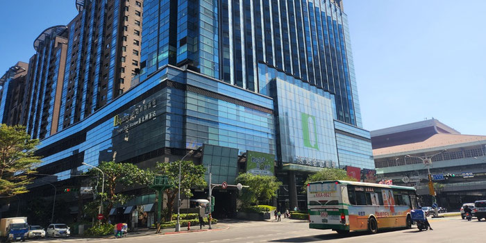 Q square mall in Taipei 