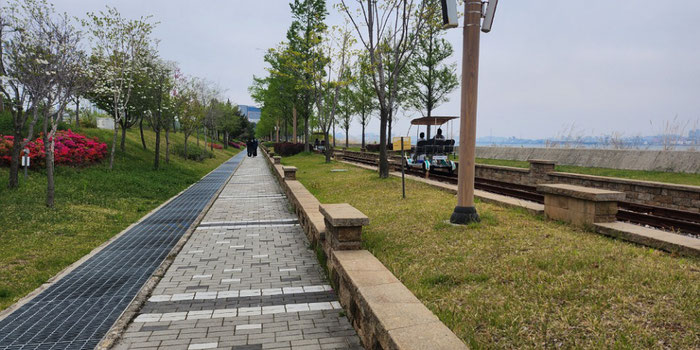 yeongjong sea side rail bike