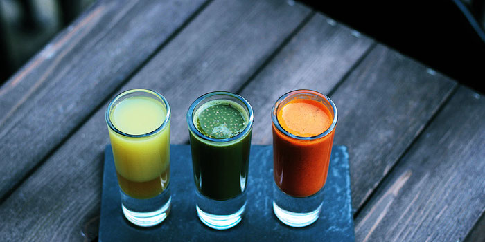 Fresh juice drinks