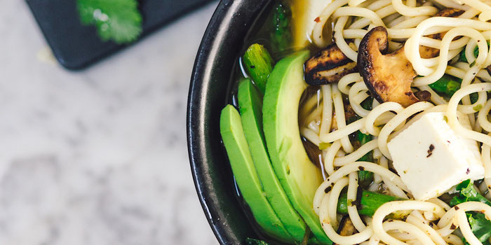 Mushroom ramen 