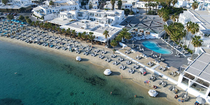 Mykonos beach