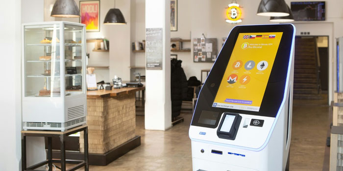 Self-service machine