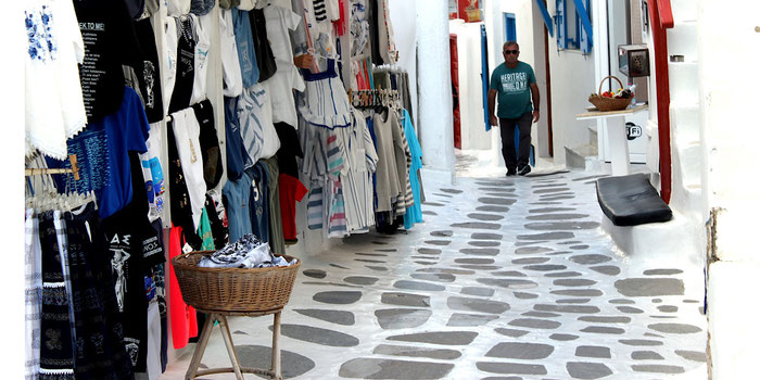 Mykonos shopping