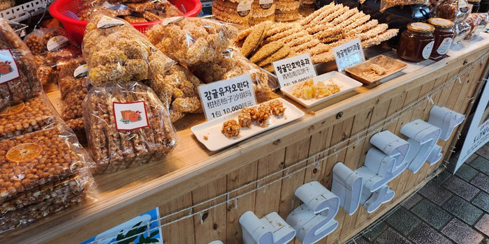 Jeju rice crackers