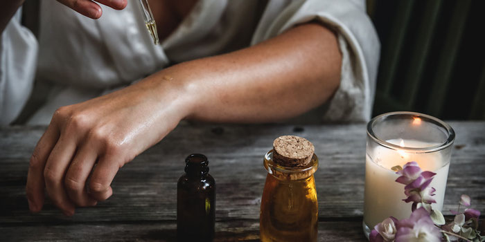 Essential oil travel blend