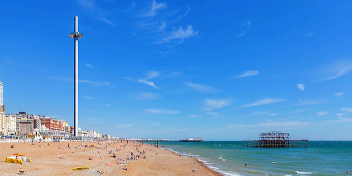 british airways i360 brighton beach