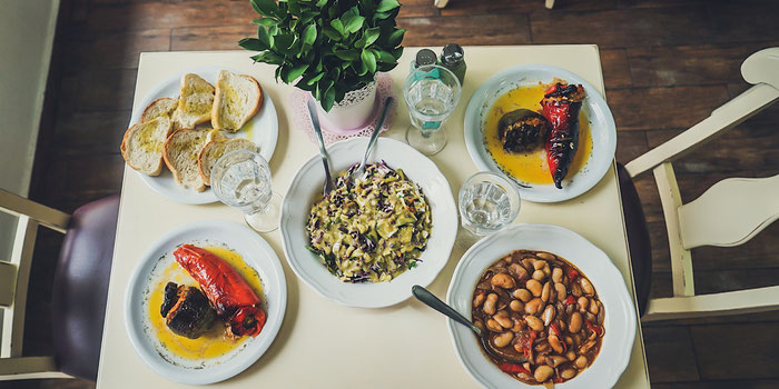 Greek vegan food