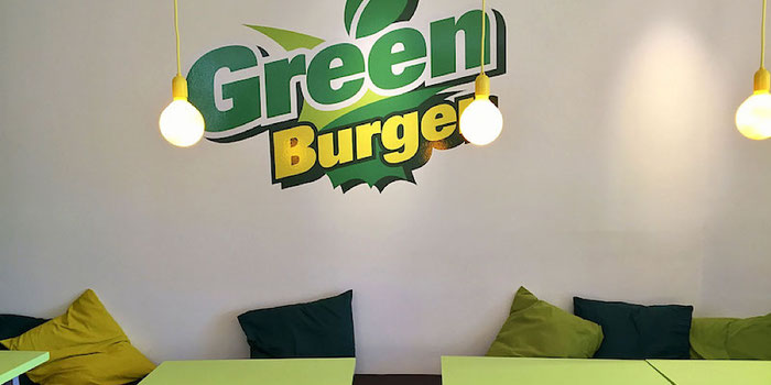 GreenBurger dining area