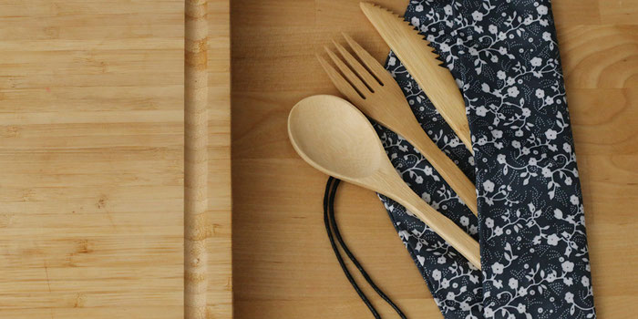 Bamboo cutlery