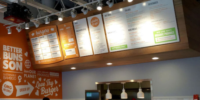 Next level burger counter