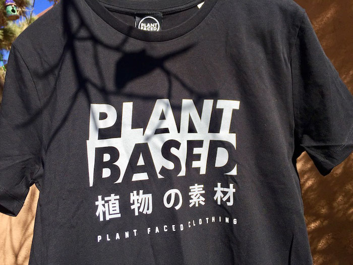 plant based tee plant faced clothing