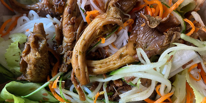 Vermicelli lemongrass mushroom