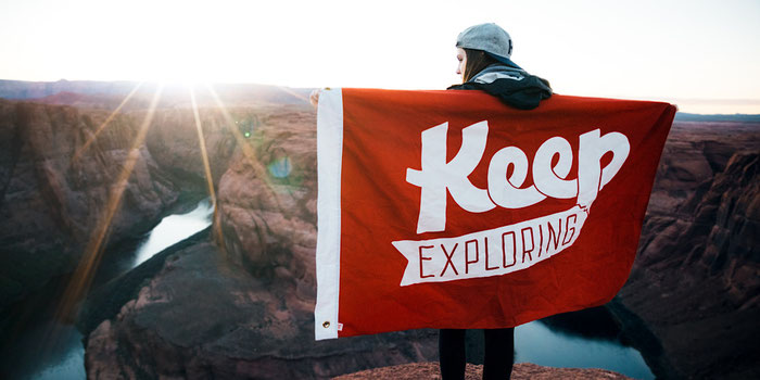Traveling is exploring
