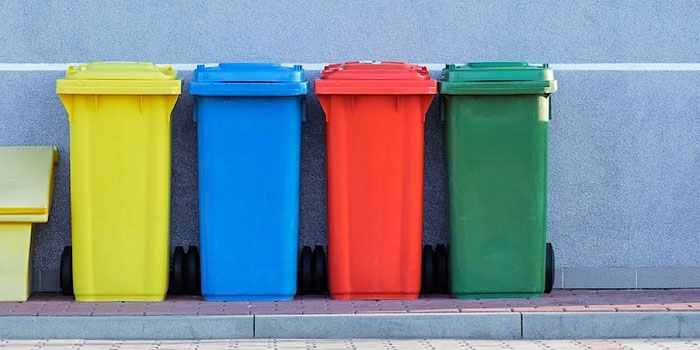 aim for a minimalist lifestyle by recycling