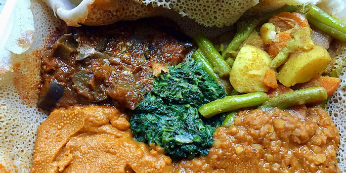 ethiopian injera meal mooshka amsterdam