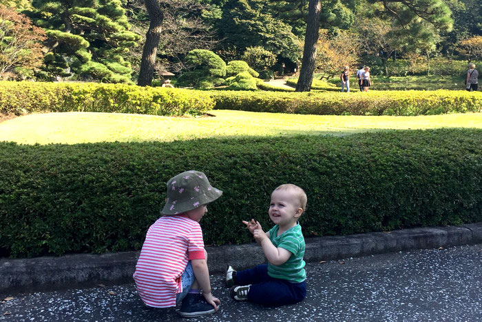 Imperial Palace East Gardens Travel Tokyo Japan with Children