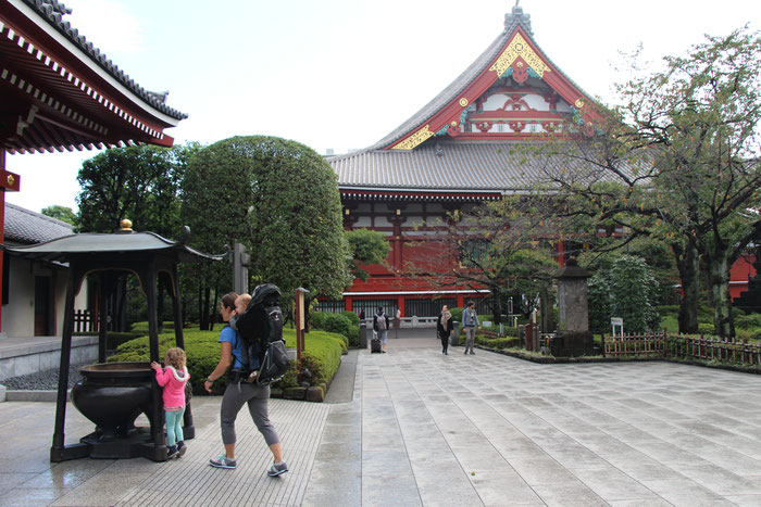 Senso-ji Temple Asaskusa Tokyo Japan Travel with baby