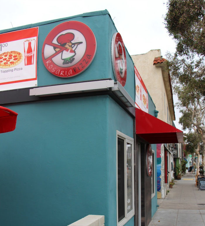 Rosaria Pizza Mission Beach San Diego