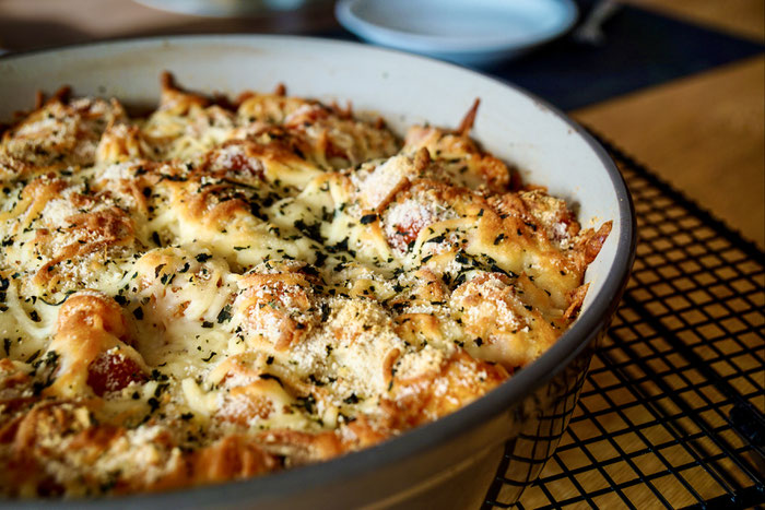 Gnocchi-Auflauf mit Knusperkruste, Tines Ofengenuss