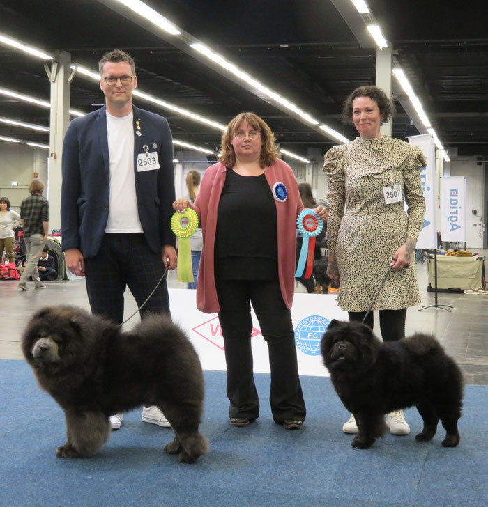 Gao de xin Xenon Oreo (BOB) und Gao de Xin Zélenya Rose (BOS)