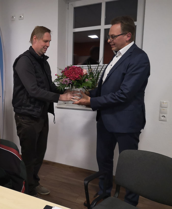 Verabschiedung des bisherigen Geschäftsführers, Herrn Ludger Kewe