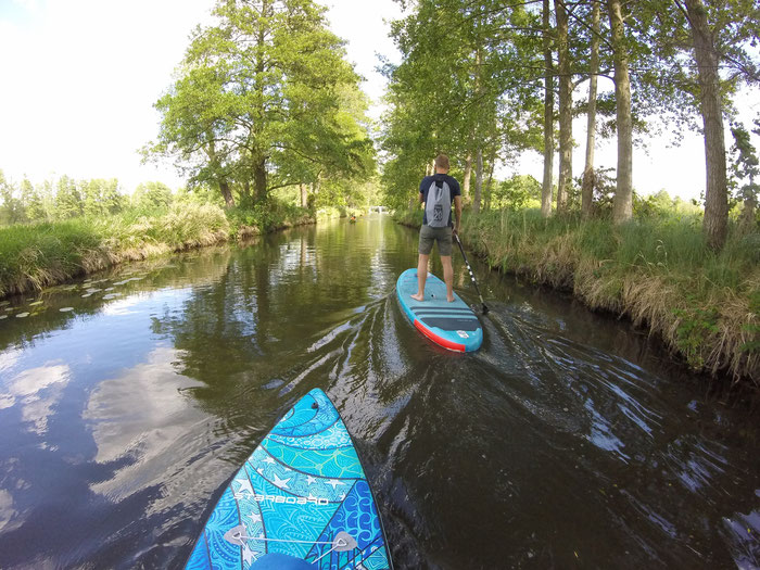 Xeno-Bag in Aktion auf unserer Spreewald-Tour