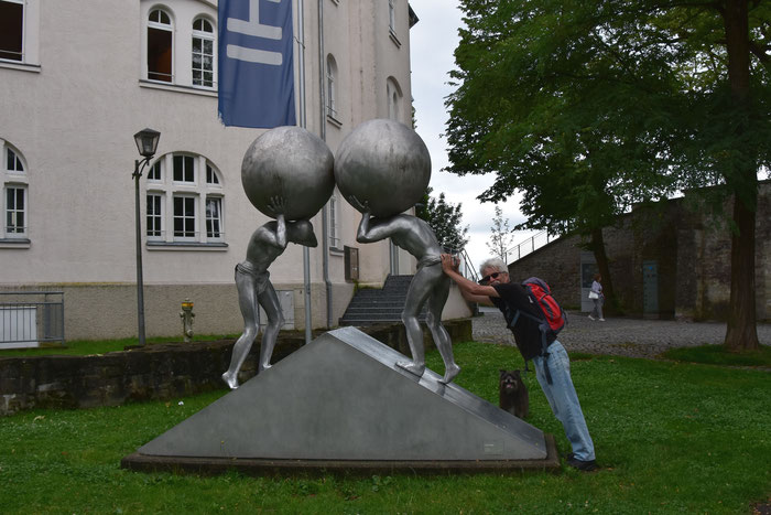 Skulptur im Luitpoldpark