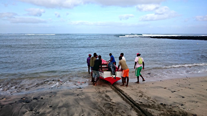 Ready to join the MB researchers in Maio for a whale survey
