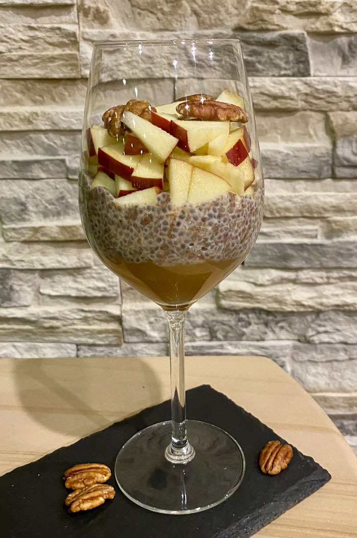 Apfel-Zimt-Chia-Pudding - TheEssigs Apfel-Zimt-Chia-Pudding - TheEssigs