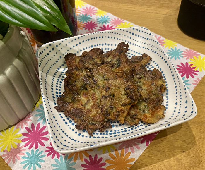 Champignon-Frikadellen oder doch eher Champignon-Puffer? - TheEssigs