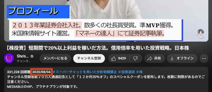 sho's投資情報局 怪しい
