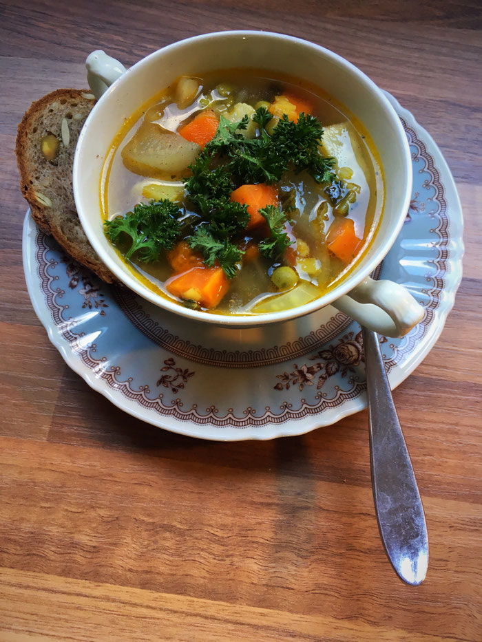 Gemüsesuppe, ein wahrhaft edeler Tropfen