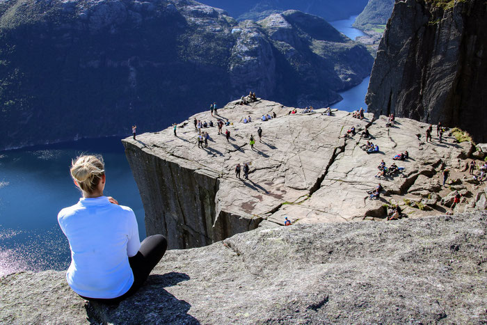 Wanderung Preikestolen