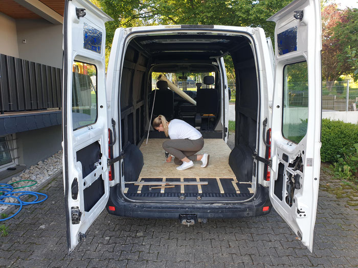 Isoliermaterialien Campervan
