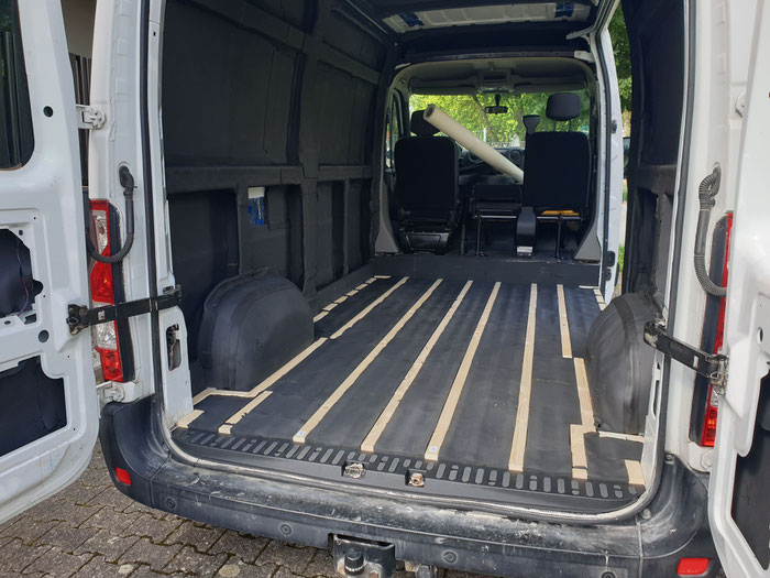 Kastenwagen isolieren