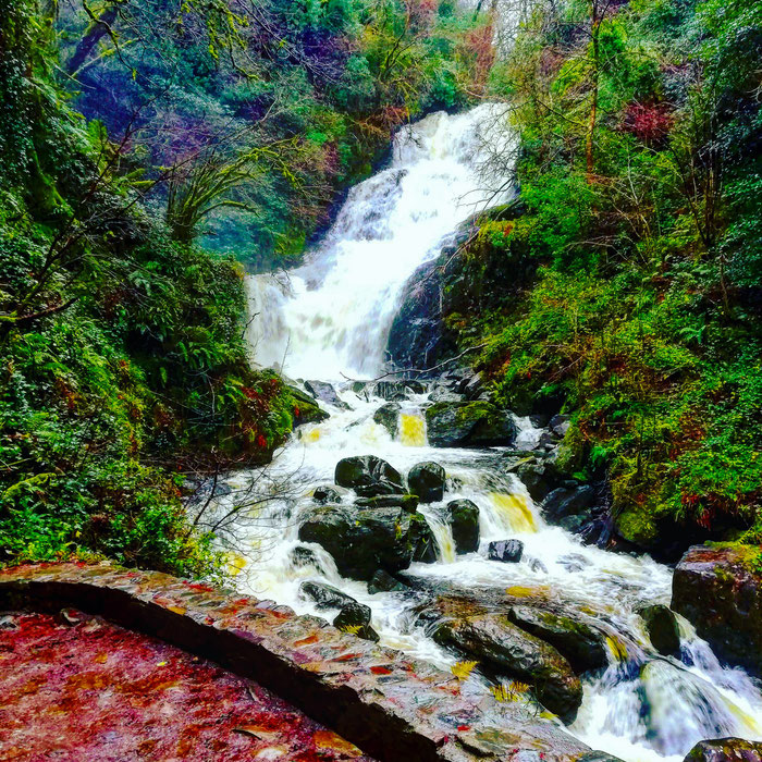 Torc Waterfall im Killarney Nationalpark