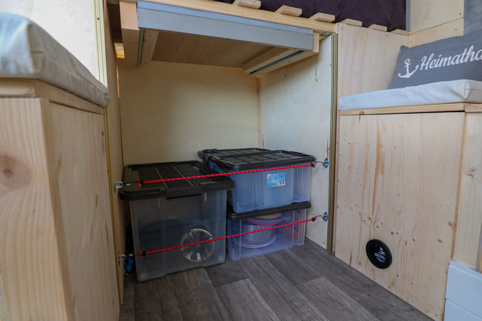 Stauraum Camper Kisten