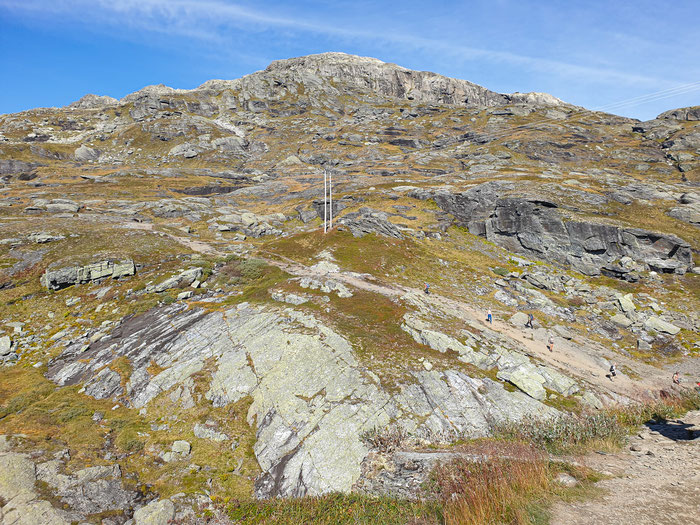 Aufstieg zur Trolltunga