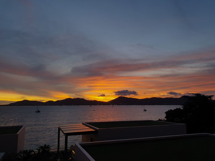 Sonnenuntergang Panwa Beach