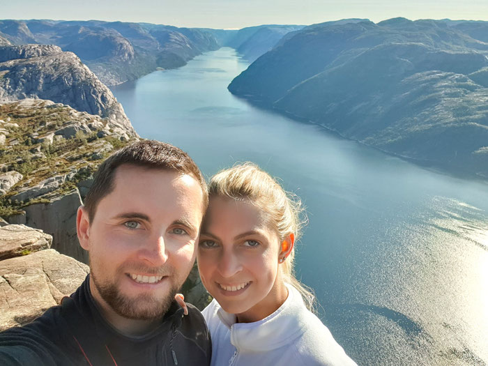 Aussicht auf den Lysefjord