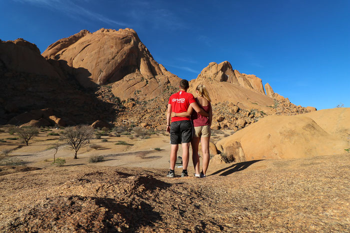 Aussicht auf die Spitzkoppe