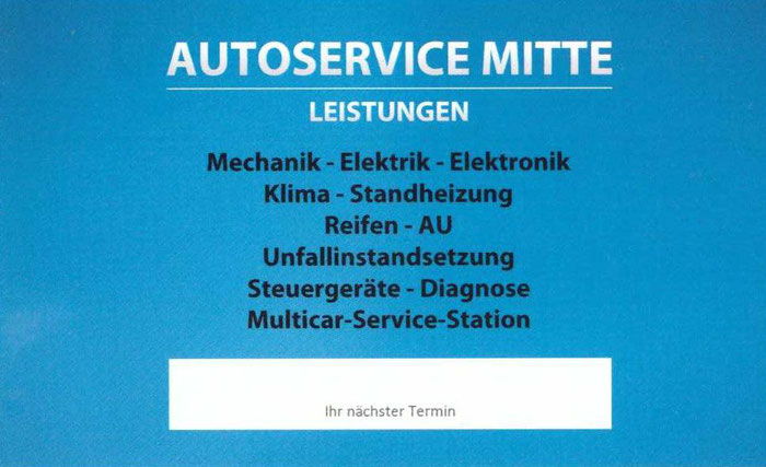 Mike Hilliges Autoservice Mitte Eberswalde Golzow 16230 Barnim